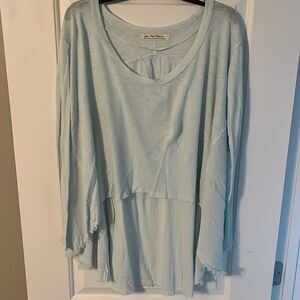 Free People Tops Free People Waffle Knit Top